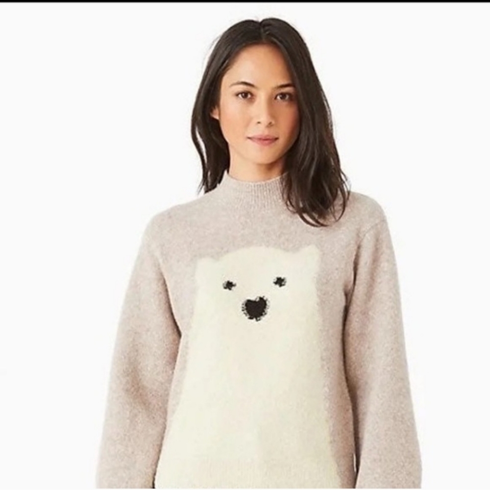 Kate Spade Polar Bear Sweater- S